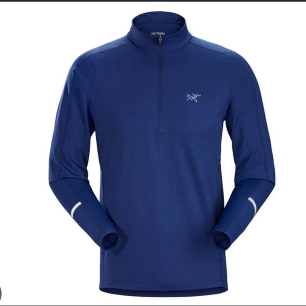 Arc'teryx Cormac Half zip Neck Long Sleeves in Gray